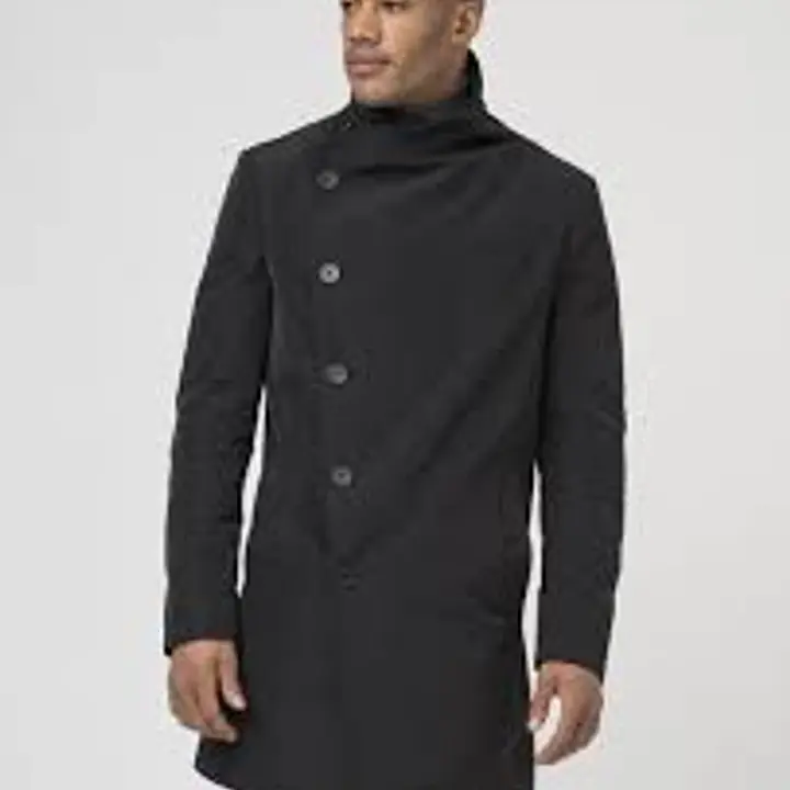 Men Asymmetric Coat