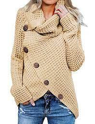 Asymetric Sweater With Wide Sleeves
